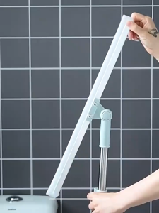 HOMEKING | Magic Silicone Broom 180°Degree Rotatable Silicone Floor Scraper Dual-Use Home Bathroom Magic Wiper Floor Sweep Penyapu Silikon硅胶扫把 Magic Silicone Broom/Dual-Use180°Degree Rotatable Silicone Floor Scraper Home Bathroom Magic Wiper Floor Sweep