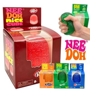 2026New .Dr Pepper X Nee Doh Mini Candy NeeDoh Gumdrop Soft Sensory Fidget Toy Stress Relief Squeeze Ball Blind Box