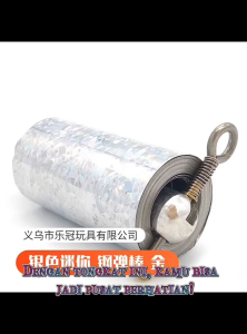 SAMUDRA BIRU-MULKI-BAYAR DI TEMPAT - Tongkat Sulap Appearing Metal Cane Magic Trick 120cm peralatan sulap aksesoris sulap