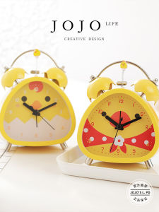 Đồng Hồ Báo Thức Hoạt Hình JOJOS L. PD. Không Có Tiếng Ồn Tạo Động Sáng Tạo Học Sinh Đồng Hồ Báo Thức Đồ Trang Trí Nhà Bằng Kim Loại