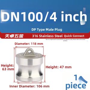 TIANZHUOJINSHU | Durable Stainless Steel Quick Connector
