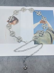 Elegant Metal Chain Waist Chain Accessory for Women Trendy Decorative Belt for Skirts And Sweaters Youth Fashion Jewelry