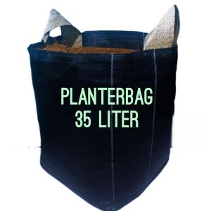 Planterbag Premium Ukuran 35 Liter Planterbag Hitam