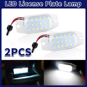 2pc LED License Number Plate Light For Toyota Land Cruiser 91-97 FJ Cruiser 07-14 Celica For Lexus LX450 96-98 Rear Tag Lamp 12V