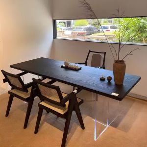 Zen Style Floating Acrylic Study Table