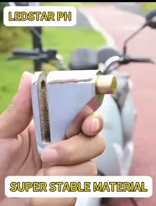 Bicycle and motorcycle disc brake lock security lock