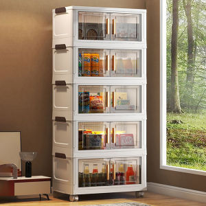 ตู้ชั้นเก็บของ ตู้เก็บของใช้ ตู้เก็บของพับ ประหยัดพื้นที่ มีล้อ จัดส่งฟรีจากโกดังกรุงเทพฯ