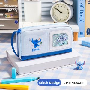 Disney | Cute Capacity Pencil Bag for Girls and Kids With Handle