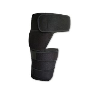 รั้งสะโพกสําหรับการบรรเทาอาการปวดตะโพก - ผ้ารองรับต้นขาและ Flexor สายรัดการบีบอัดสําหรับเส้นประสาทตะโพก กล้ามเนื้อดึง - ผู้ชายและผู้หญิง