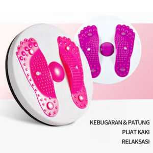 Body Trimmer Jogging Plate Waist Twisting Disc Piringan Senam Trimmer Jogging Plate Twister