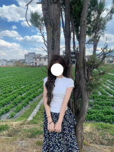 Womens Short Sleeve round Neck T-Shirt Casual Style Cotton Knitted High Waist Design Breathable Summer Inner Wear Top