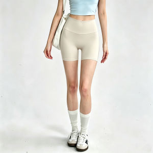 High Waist Shaping Yoga Shorts Quick Drying Running Tights