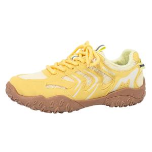 Warrior | Womens 2025 Fall/Winter Breathable Lemon Yellow Casual Sneakers