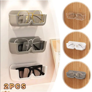 COD 2pcs Glasses Storage Rack Wall Mounted Sunglasses Holder Shelf Sunglasses Display Rack