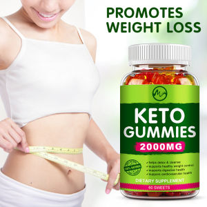 Keto Slimming Gummies Pure 2000mg for Detox Fat Burner Natural Weight Loss Products Accelerate Metabolism Ketogenic Diet Supplement for Men & Women