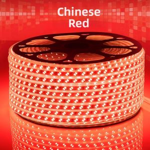 RUILUO | Outdoor Waterproof LED Red Light Strip for Festive Decorations