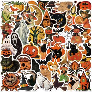52pcs Halloween Party Cartoon Graffiti Stickers Phone Guitar Laptop Notebook Suitcase Cup Waterproof Sticker Kids Toys