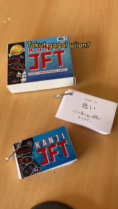Flashcard KANJI JFT Kamus Belajar dan Menghafal Cepat Bahasa Jepang Kartu Edukasi Pelengkap Buku Gakushudo
