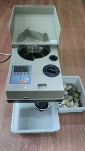 Automatic coin counter and sorter for coins Game coin sorting machine Bank station coin automatic counting machine