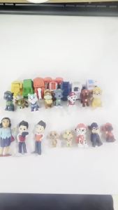 Bandai | HOT 12Pcs Anime Figures Pawed Canina Cartoon PVC Model Doll Toys Car Canine Children Birthday Christmas Party Gift