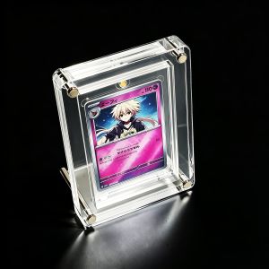 Takara Tomy | PTCG Display stand Polaroid picture frame 35PT Extra Thick Pokemon Yu Gi Oh Card shot extra Action Stuck brick-1 Slot