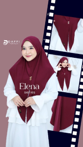 ELENA Daffi Hijab Instan Jersey Premium Simple Terbaru 2025