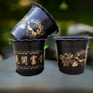 Living Room Resin Melamine Flowerpot Extra Large Thickened Plastic For Home Pachira Macrocarpa Special Bonsai Pot Fruit Tree Pot