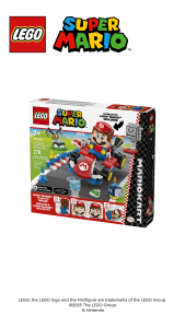 [BrickMonster] LEGO 72043 Super Mario Mario Kart™ – Interactive LEGO® Mario™ & Standard Kart