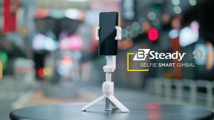 Brica BSteady eQ - B-Steady eQ - Selfie Smart Gimbal - Black