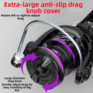 MLZH | Durable Long-Throw Spinning Reel