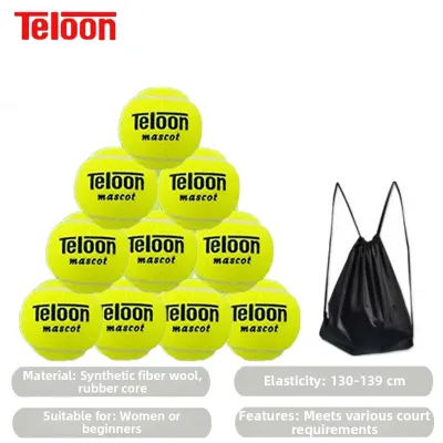 Durable Bouncy Training Tennis Balls 60 Pieces