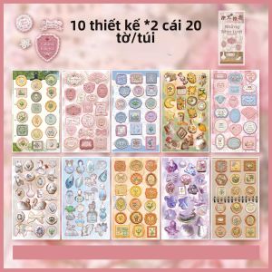 Mr.paper | Mr.Paper 20 Chiếc Vintage Phong Cảnh Giấy Phủ Die Cut Dán DIY Tạp Chí Khung Ảnh Sổ Lưu Cắt Dán Trang Trí