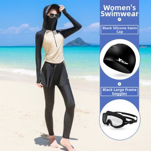 XTEP | Conservative Slimming Belly Covering Training Swimwear