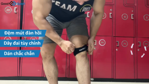 Đai bảo vệ đầu gối AOLIKES A-7918 đệm silicone hỗ trợ xương bánh chè Magnetic Knee Support Belt