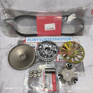 Paket vanbelt plus rumah roller Assy gigi stater besar