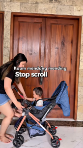 Mmflight Stroller Baby Kereta Dorong Bayi Lipat Traveling Bisa Newborn