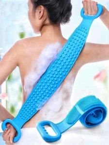 Khăn Xát Tắm Bằng Silicon Dành Cho Nam Dụng Cụ Tắm Rửa Bàn Chải Tắm Loại Bỏ Bụi Bẩn Dụng Cụ Vệ Sinh Cá Nhân