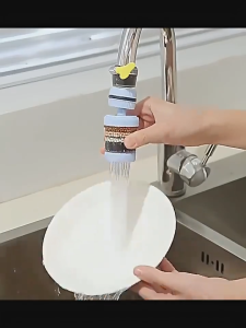 Faucet Filter Water Saving Kitchen Splash Proof Water Purifier 6 Layer Filtration Head Tap
