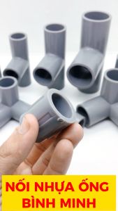 Nối Nhựa Ren Trong Bình Minh Đầu Nối Ren Trong 21 27 Dán Ống Nhựa Trơn Bình Minh