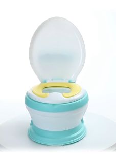 Easyhome.sg | Kids Potty Training Toilet | Realistic Toddler Potty Chair with Removable Inner Pot & Tissue Holder | BPA-