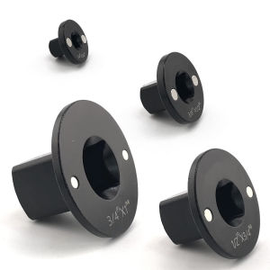 Low-Profile Impact Socket Adapter Set 3/8-1/21/4-3/83/4-11/2-3/4 Magnetic Drive Ratchet Adapter 4 Pcs Socket Adapter Set