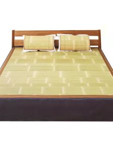 Natural Bamboo Mat 100% Top Layer Qing Wide Board Environmentally Friendly Hard Thick Cool Double Side Student Dormitory Ice Folding