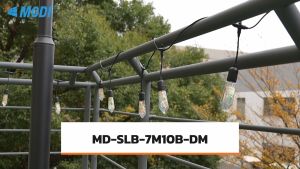 MODI ไฟห้อย 7M/10หลอด สีแสงคูล รูปแบบไฟประดับ ไฟปิงปอง ตกแต่งสวน ปีใหม่ คริสมาส ปาร์ตี้