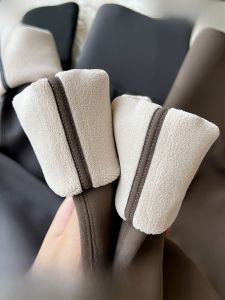 MiiOW | Thickened Fleece Yoga Pants Womens Casual Tight Fit Autumn Winter Style MiiOW Cat Person Shark Pants Long Pants Online Exclusive