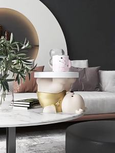 MOLORE | Luxurious Bear-shaped Entryway Shoe Bench