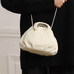 Original authentic classic HEREU Cloud bag female pleated leather twist braid shoulder bag dumpling bag Sling bag Crossbody bag