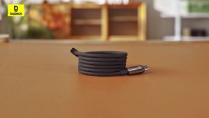 BASEUS | Baseus USB Type C Magnet Cable For Huawei Xiaomi Samsung Super Charge 100W Fast Charging USB C Charger Data Cable Wire Cord