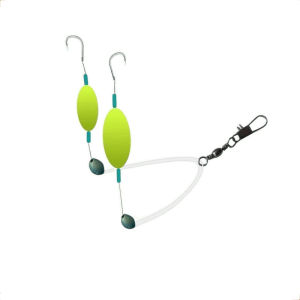 NIANXU | Anti-Run Off Bottom Hook European Float Set Fishing Hooks