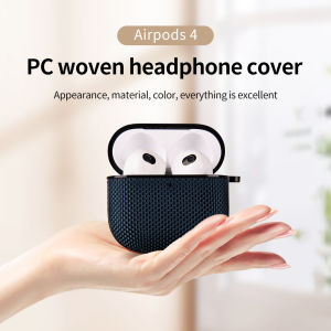 Wireless Earphone Case for Airpods 4 Waterproof Nylon Fabric Covers for Airpods4 Shockproof Protective Sleeve with Accessories