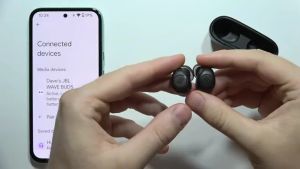 JBL Wave Buds In-Ear Earbuds True Wireless With Mic Headset Bluetooth Water & Dust Resistant Up To 32 Hours Of Battery Life Headphone For Android & IOS